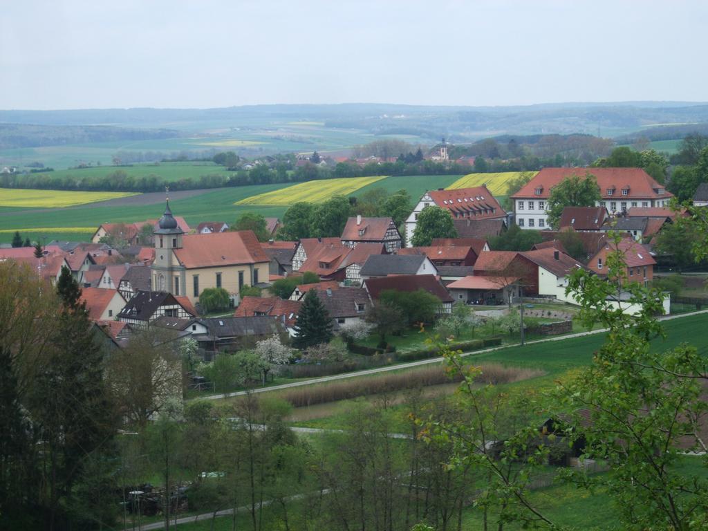 Ferienwohnung Bockelt Stadtlauringen ภายนอก รูปภาพ